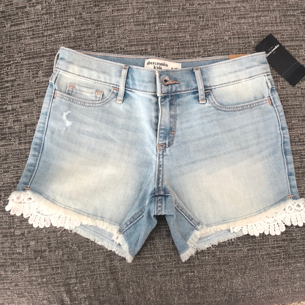 Abercrombie Kids denim shorts
